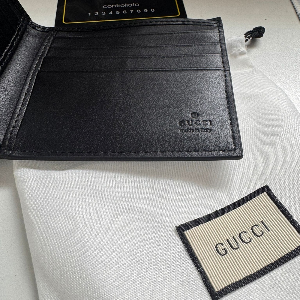 Gucci Black Leather Wallet